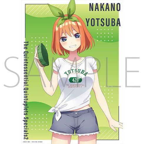 『五等分の花嫁*』クリアポスター/中野四葉